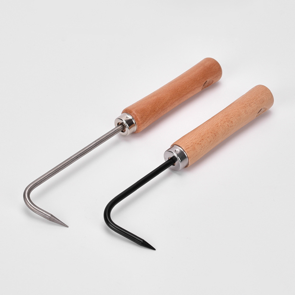 Bonsai Garden Tools - 1 Stück Unkrautjätewerkzeug, Einzelhaken, Bodenlockerungswerkzeug, Wurzelhaken,