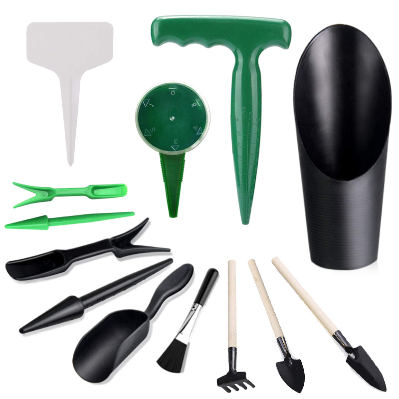 Bonsai Garden Tools - Mini-Gartenwerkzeug-Set, Etikettenbrett, Kunststoff, Gartenpflanzen, Haushalt, Sukkulenten,