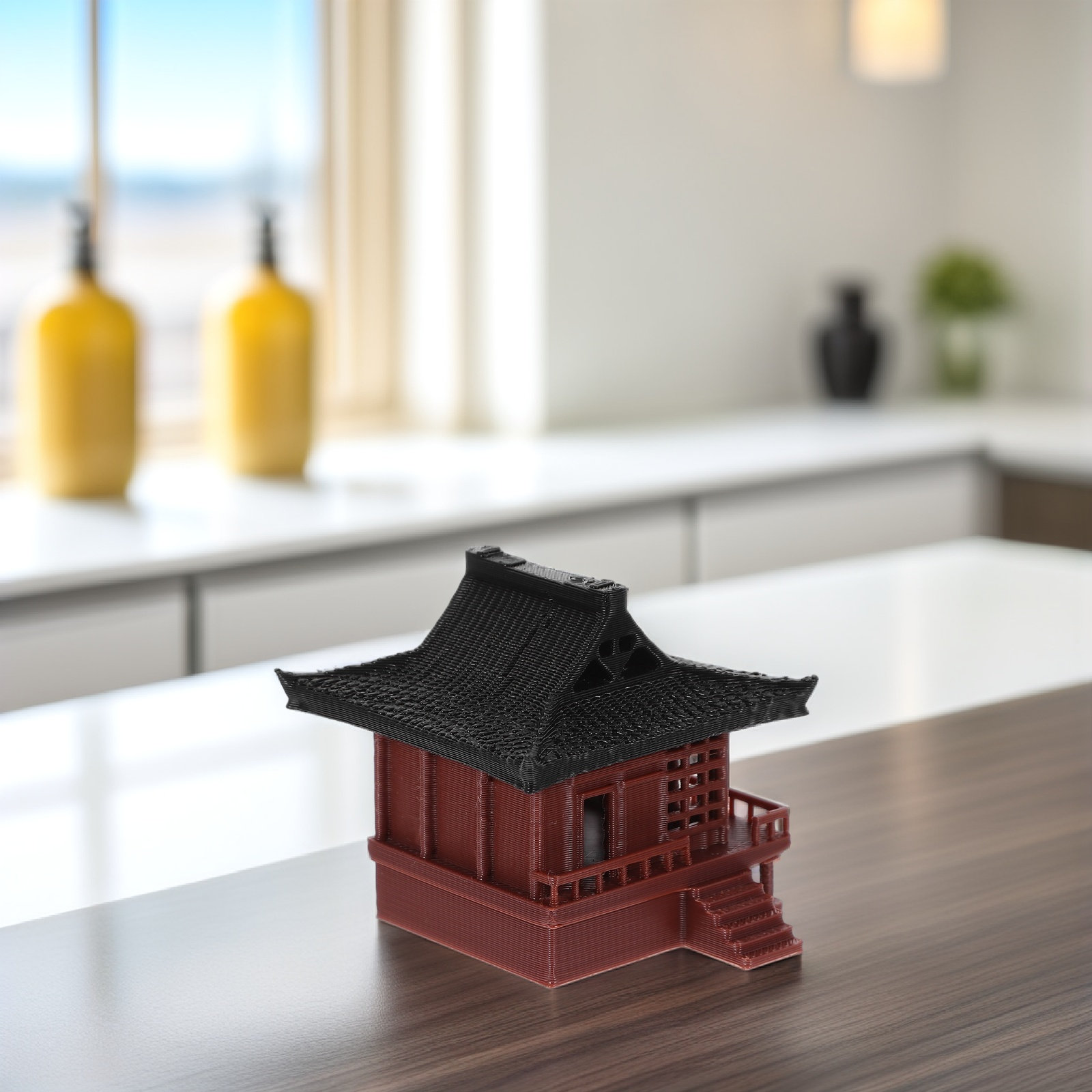 Miniatur-Pavillon im chinesisc – Bonsai Garden With Sand Bewertung und Preis