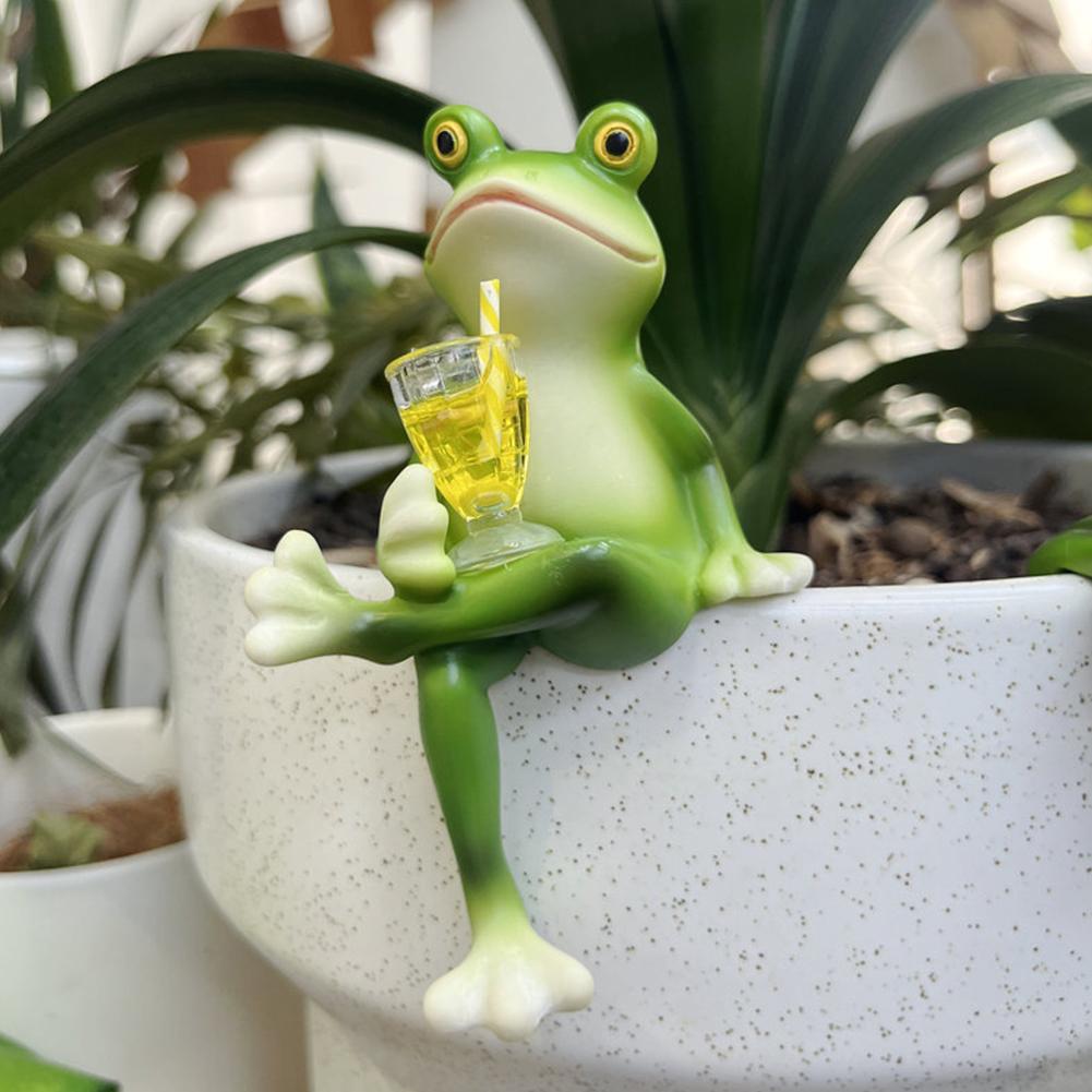 Frosch-Statue aus Harz als Bon – Bonsai Garden With Pond Bewertung und Preis