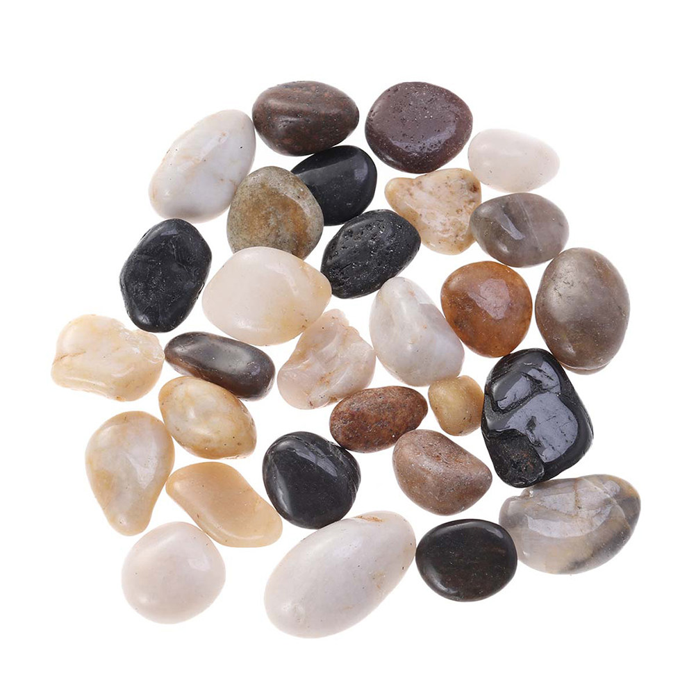 1 Set Leuchtend Polierte Fluss – Bonsai Rock Garden Bewertung und Preis