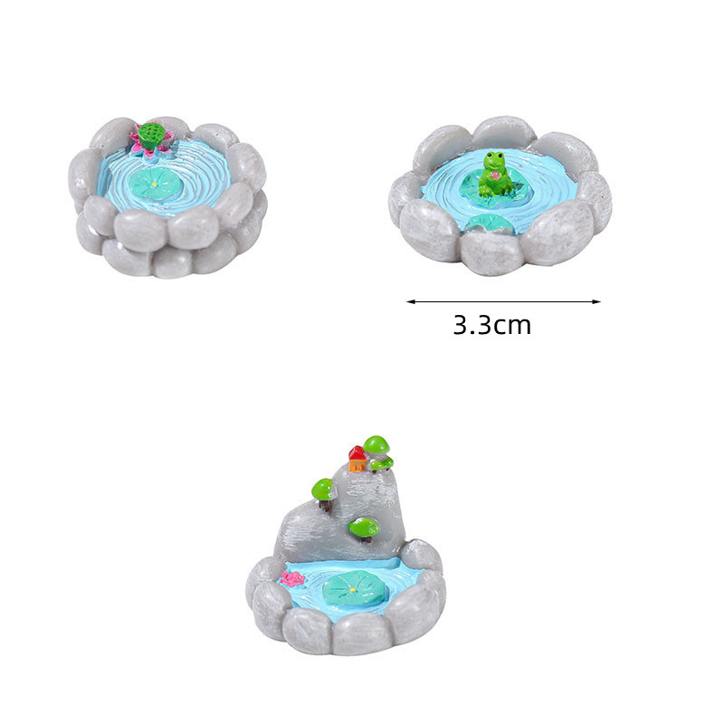 3pc Künstliche Pool Modell Tei – Bonsai Garden With Pond Bewertung und Preis