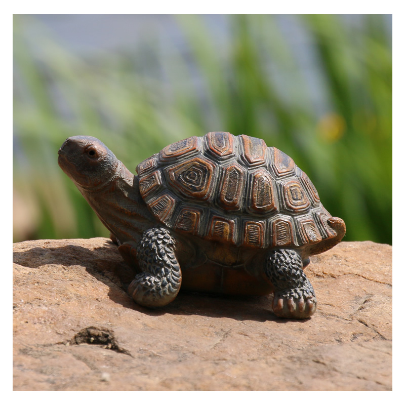 Niedliche Harz-Schildkrötensta – Bonsai Garden With Pond Bewertung und Preis